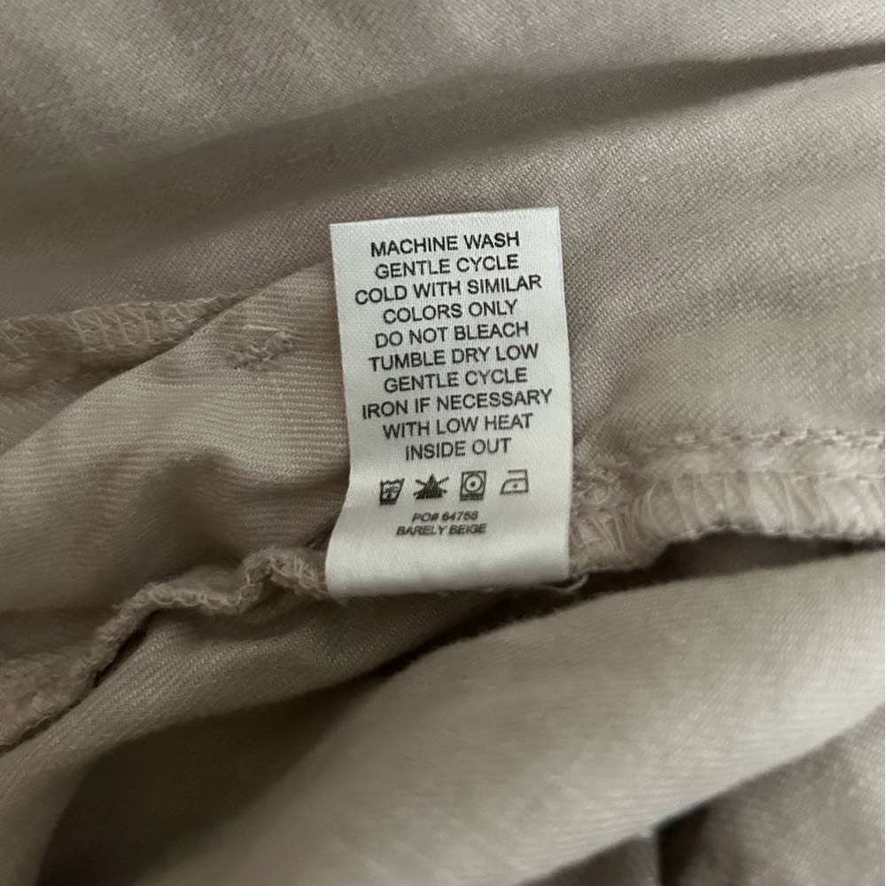Evereve Beth Cream Linen Blend Wide Leg Crop overalls, 31 - Picture 7 of 8